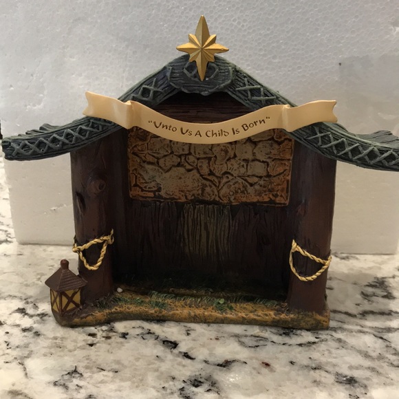 Thomas Kinkade “The Holy Family & Holy Night Crèche” sculpture set - Picture 4 of 15